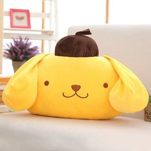 Pom Pom Purin Plush Pillow (15"L x 10"H)